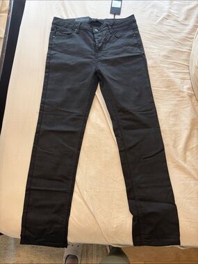 Risen Black Jeans - Classic Straight/Slim Fit